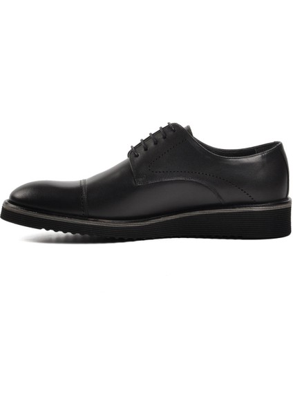 2928 Siyah Hakiki Deri Erkek Klasik Ayakkabı modelleri