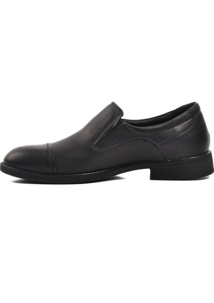 2330-24K Siyah Hakiki Deri Erkek Casual Ayakkabı modelleri