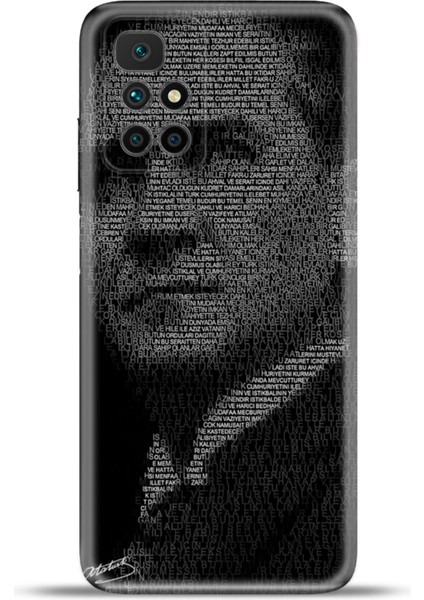 Xiaomi Redmi 10 2022 Kılıf Esnek Silikon Kamera Koruma 4K Desenli Özel Tasarım - Gençliğe Hitabe