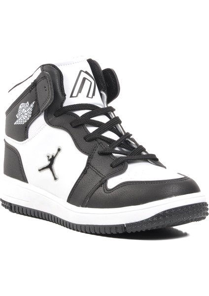 Haykat Uzun Siyah-Beyaz Unisex Hi Sneaker modelleri