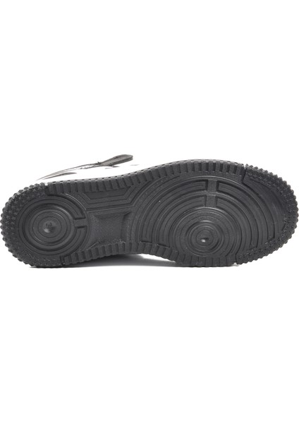 Haykat Uzun Siyah-Beyaz Unisex Hi Sneaker indirimleri