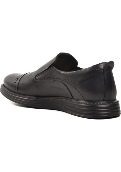 2917 Siyah Deri Erkek Casual Ayakkabı fırsatları