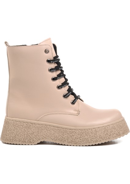 145-01 Bej Içi Polarlı Kadın Bot