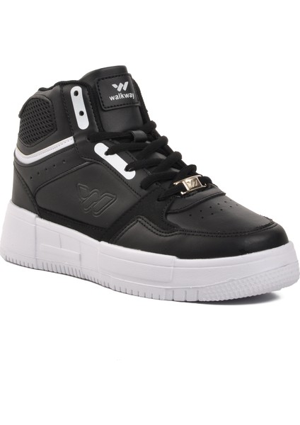 Berry Hi Siyah-Beyaz Bağcıklı Unisex Hi Sneaker modelleri