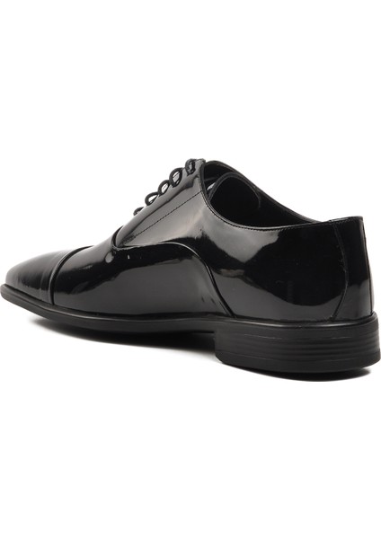 2805 Siyah Rugan Deri Erkek Klasik Ayakkabı fırsatları