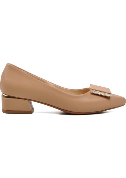 314081 Nude Kadın Abiye Ayakkabı