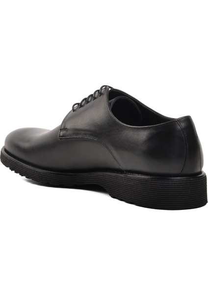 2798 Siyah Deri Erkek Klasik Ayakkabı fırsatları