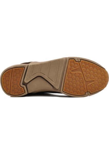 244110-3 Kahve Nubuk Deri Erkek Casual Ayakkabı indirimleri