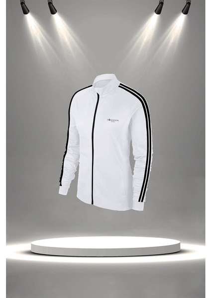 Büyük Beden Kadın Beyaz Supra Penye Nefes Alabilen Kumaş Şık Eşofman Takımı (4XL-10XL) fiyatları