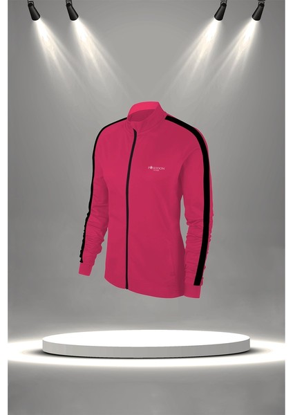 Büyük Beden Kadın Fuşya Supra Penye Kumaş Yürüyüş Antrenman Fitness Eşofman Seti (4XL-10XL) fiyatları