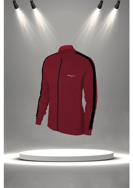 Büyük Beden Kadın Bordo Supra Penye Kumaş Yürüyüş ve Koşu Için Eşofman Takımı (4XL-10XL) fiyatları