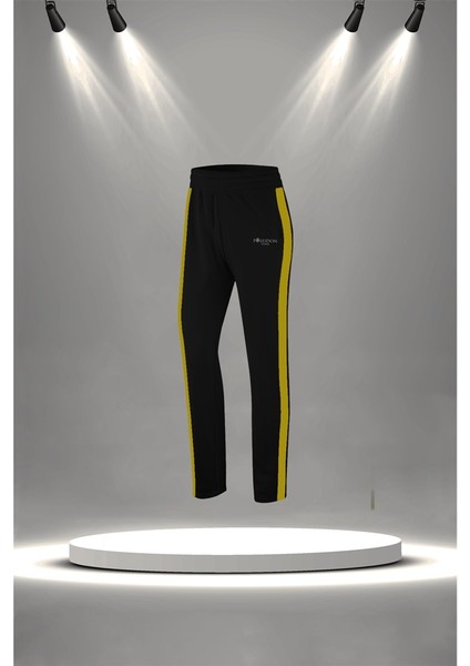 Büyük Beden Kadın Siyah Supra Penye Kumaş Günlük Sporcu Yürüyüş Eşofman Takımı Seti (4XL-10XL) modelleri