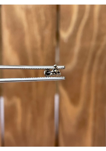 316 L Cerrahi Çelik Tragus Helix Kıkırdak Conch Minimal Toplu Üçgen Piercing fiyatları