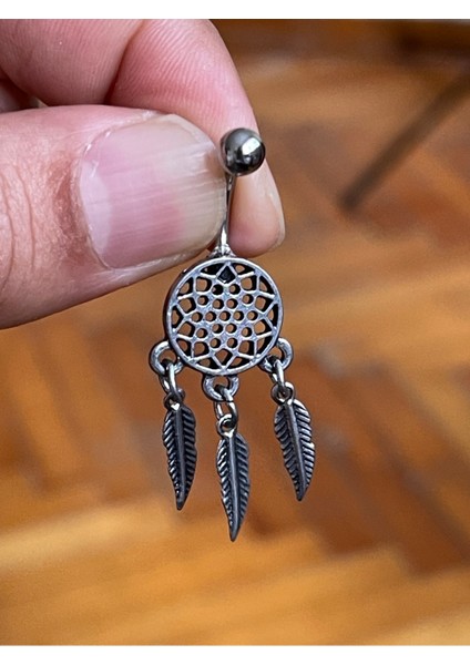 316 Cerrahi Çelik Düş Kapanı Göbek Piercingi