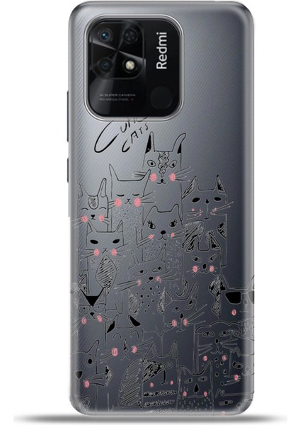 Xiaomi Redmi 10C Kılıf Esnek Silikon Kamera Koruma 4K Desenli Özel Tasarım - Petkids