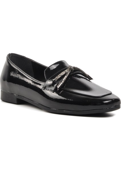 514508 Siyah Kadın Loafer Ayakkabı
