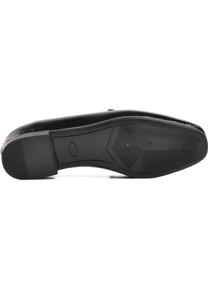 514508 Siyah Kadın Loafer Ayakkabı