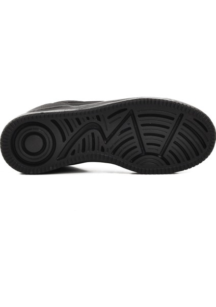 Ulm Siyah-Siyah Bağcıklı Erkek Sneaker