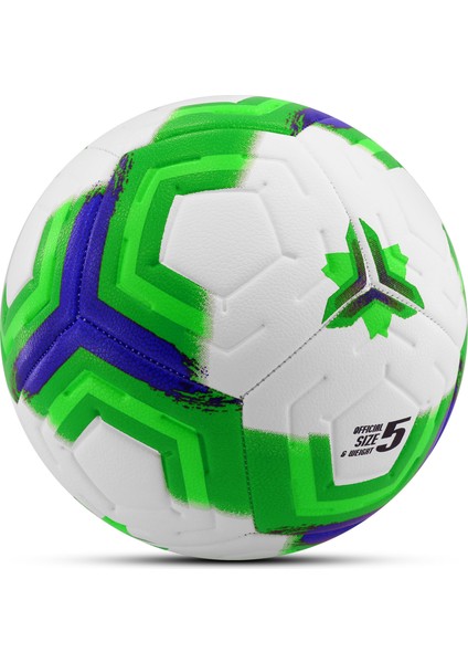 Orijinal Futbol Topu Premiera Sert Zemin Halı Saha Futbol Topu Hibrit Yeşil No:5