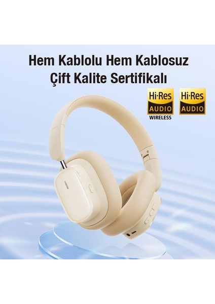 Vers.5.3 Çift Cihaz Destekli Profesyonel Kafaüstü Bluetooth Kulaklık 2 Ses Modlu Uygulama Kontrollü