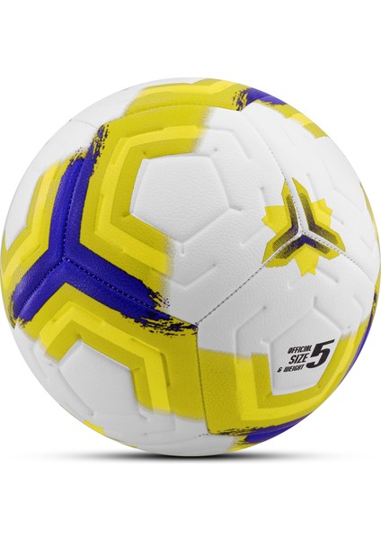 Orijinal Futbol Topu Premiera Sert Zemin Halı Saha Futbol Topu Hibrit Sarı No:5