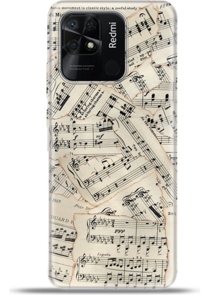 Xiaomi Redmi 10C Kılıf Esnek Silikon Kamera Koruma 4K Desenli Özel Tasarım - Beste Nota