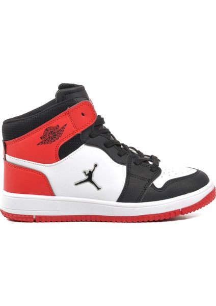 Haykat Uzun Kırmızı Bağcıklı Unisex Hi Sneaker