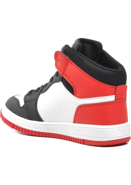 Haykat Uzun Kırmızı Bağcıklı Unisex Hi Sneaker fırsatları
