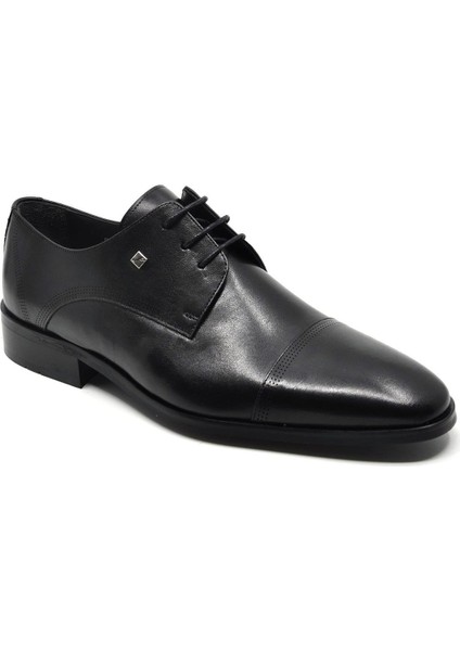 Siyah Deri Bağcıklı Klasik Erkek Ayakkabı (2886 114)-(2886 875) Siyah fiyatları