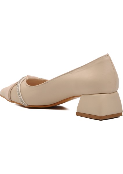 248020 Bej Kadın Abiye Ayakkabı fırsatları