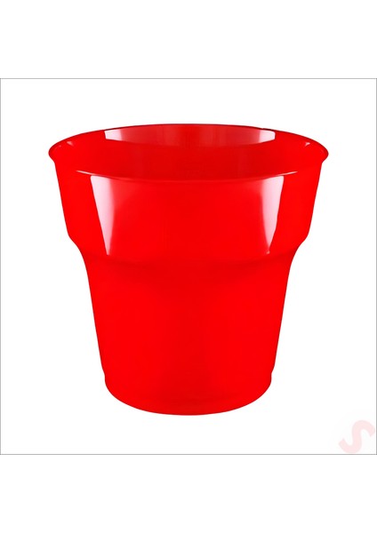 Plastik Bardak, 24 Adet - Kırmızı modelleri