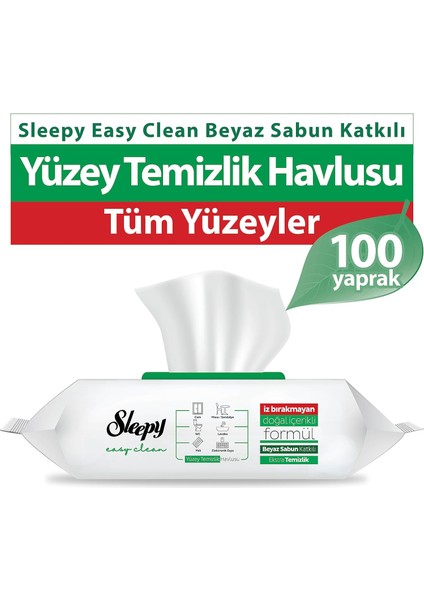 Yüzey Temizlik Havlusu 100 Lü 12 adet