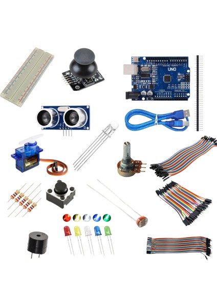 Böte Arduino Temel Başlangıç Seviye Malzeme Listesi Seti