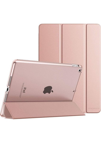 Apple iPad 4 Kılıf 4.nesil Yatay Standlı Arka Sert P.c Güçlü Mıknatıslı Smart Case Model A1458,A1459,A1460