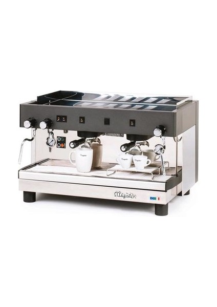 Gt-2m-Tc Tall Cup Yarı Otomatik Espresso Kahve Makinesi, 2 Gruplu