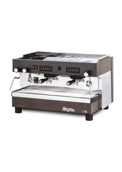 GT-2V-TC Tall Cup Tam Otomatik Espresso Kahve Makinesi, 2 Gruplu