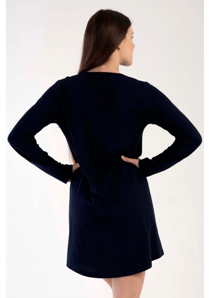 Pamuklu Kadın Uzun Kol Gecelik fırsatları