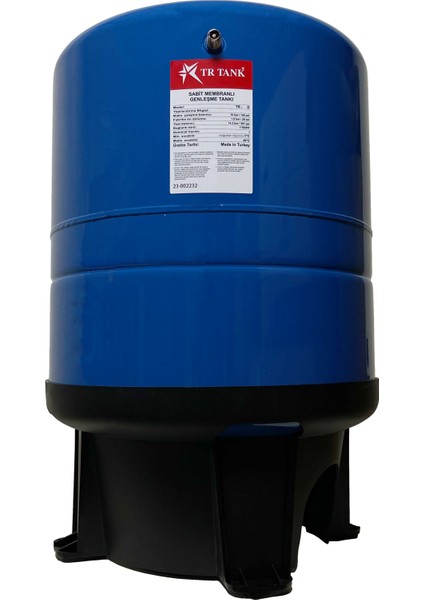 TR100D 100 Litre 10 Bar Dik Ayaklı Değiştirilebilir Membranlı Genleşme Tankı