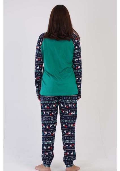 Pamuklu Kadın Büyük Beden Uzun Kol Pijama Takım fırsatları
