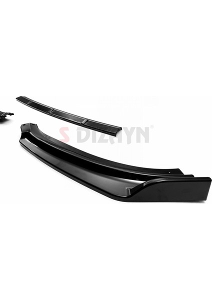 Volkswagen Golf 7,5 Abs Plastik Ön Tampon Alt Lip 3 Prç. 2018-2020 A+Kalite