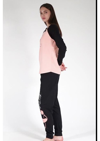 Pamuklu Kadın Uzun Kol Pijama Takım modelleri