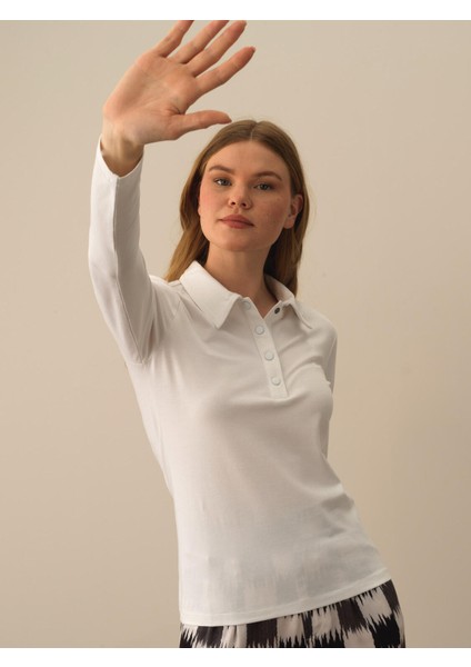 Polo Yaka Slim Fit Modal Tişört fiyatları