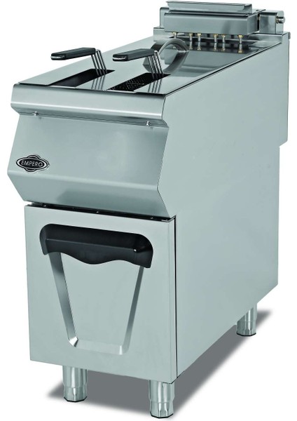 EMP.PLS.9FG010 Gazlı Fritöz 23 Litre- Lpgli