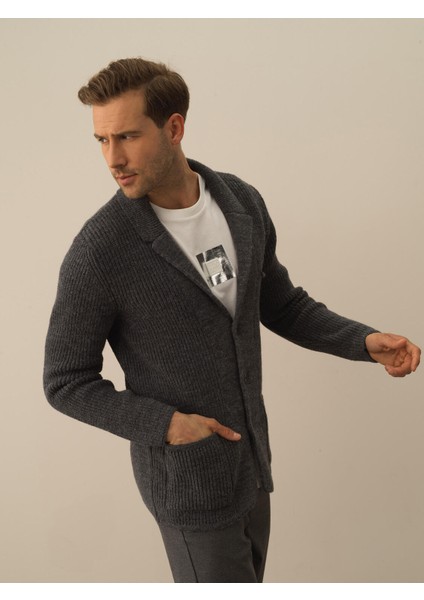 Regular Fit Triko Yün Ceket modelleri