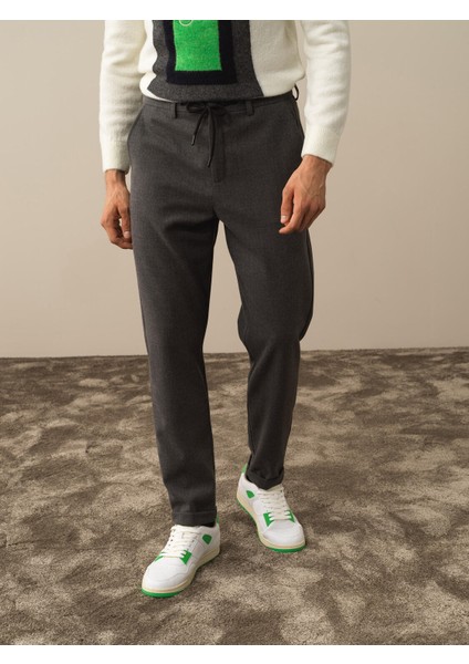 Regular Fit Duble Paça Jogger Pantolon