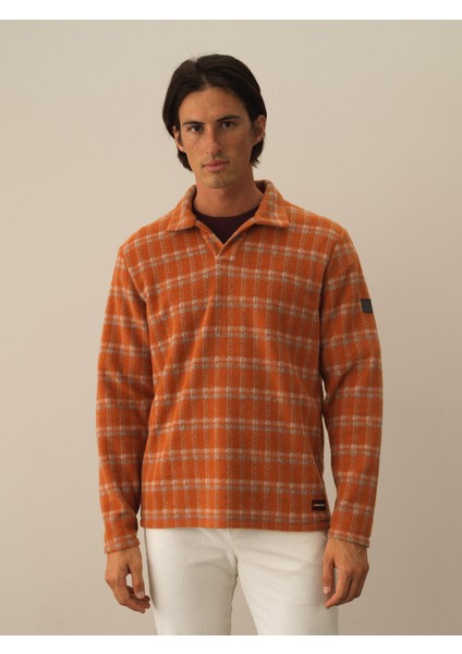 Erkek Oranj Formunu Koruyan Regular Fit Sweatshirt modelleri