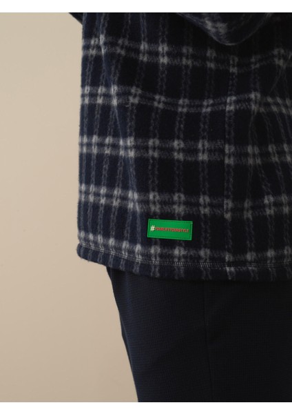 Erkek Lacivert Formunu Koruyan Regular Fit Sweatshirt modelleri