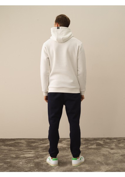 Pamuklu Kapüşonlu Regular Fit Sweatshirt