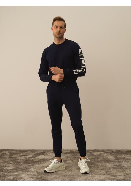 %100 Pamuk Regular Fit Sweat Pantolon