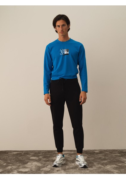 Pamuklu Regular Fit Sweat Pantolon